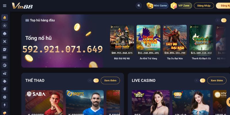 VWIN mang đến nhiều lợi thế thu hút người chơi cá cược