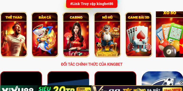 Link vào kingbet86 chính thức