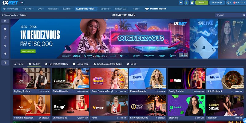 trang chủ 1xbet