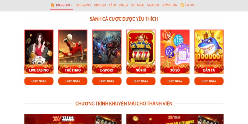 trang chủ VNBet77