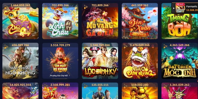 Chuyên mục Quay Hũ tới hơn 3000+ trò chơi