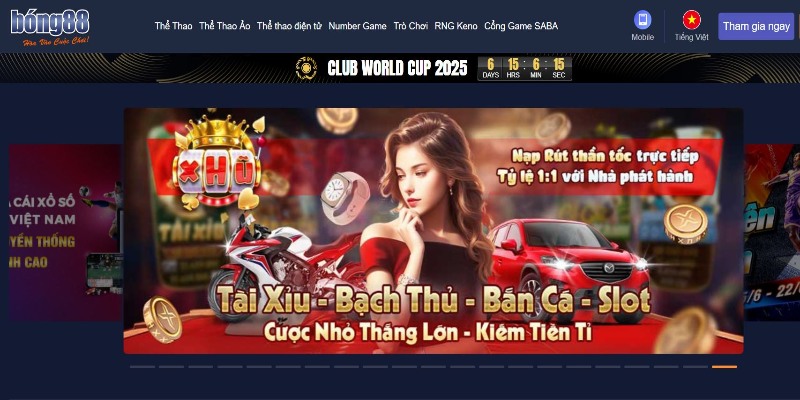 trang chủ bong88