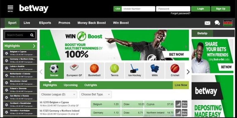 đăng ký Betway