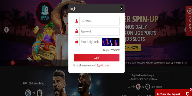 Link betvision
