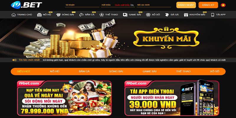 Đăng nhập i9Bet