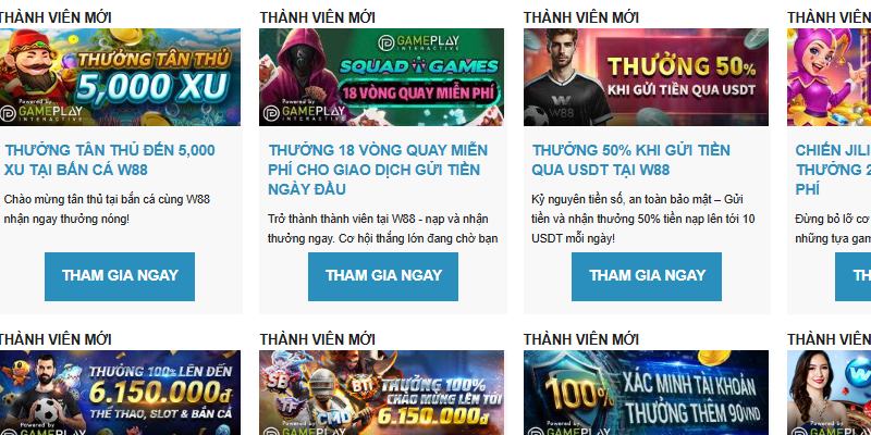 khuyến mãi w88