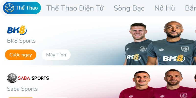 thể thao bk8